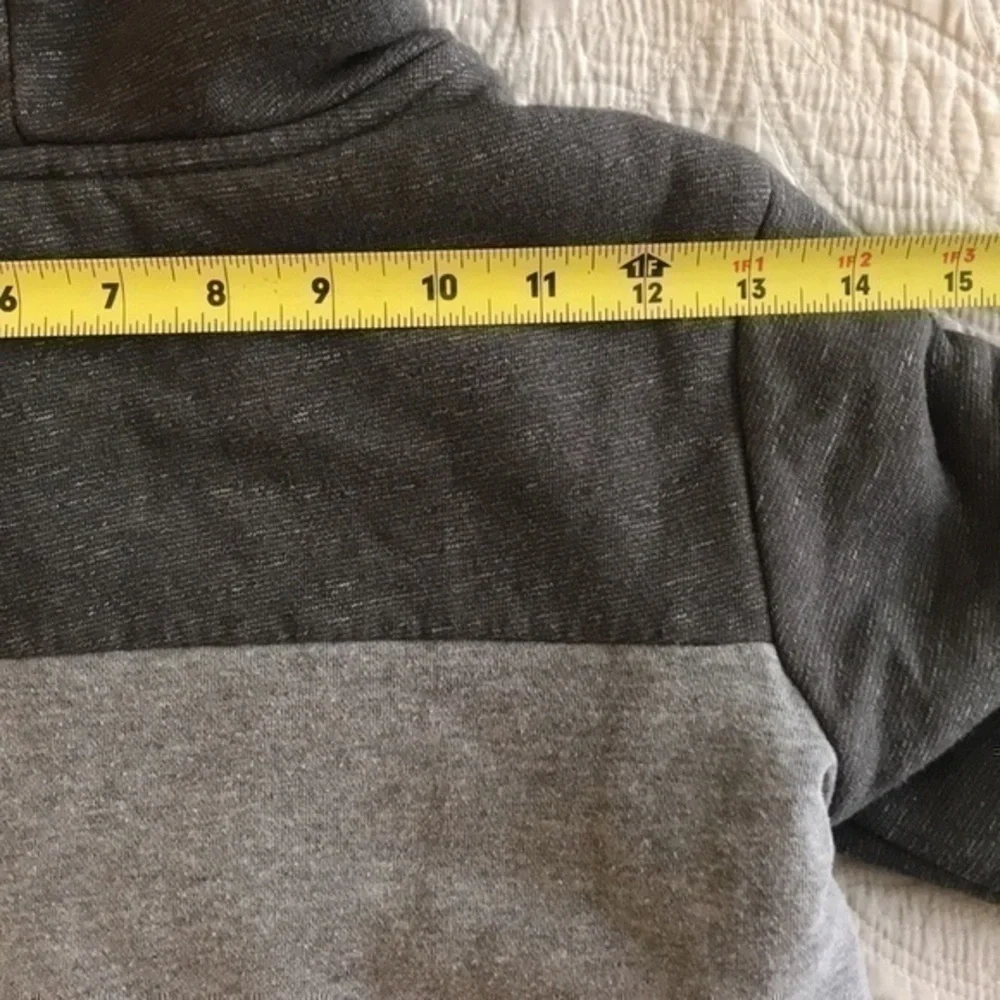 Old Navy Sherpa Hoodie Size S(6-7) Grey Color